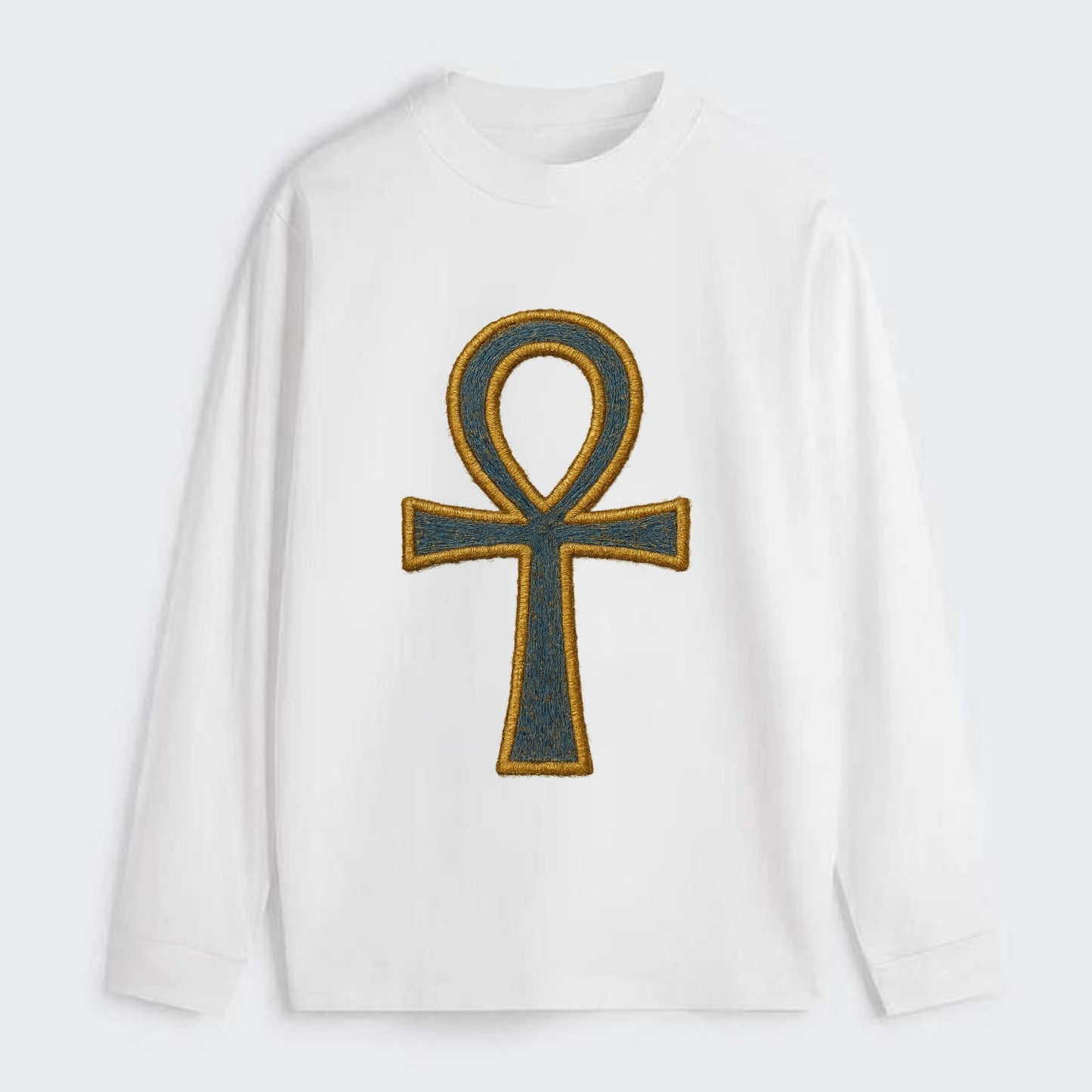 Ankh - Classic Long Sleeve Shirt - White