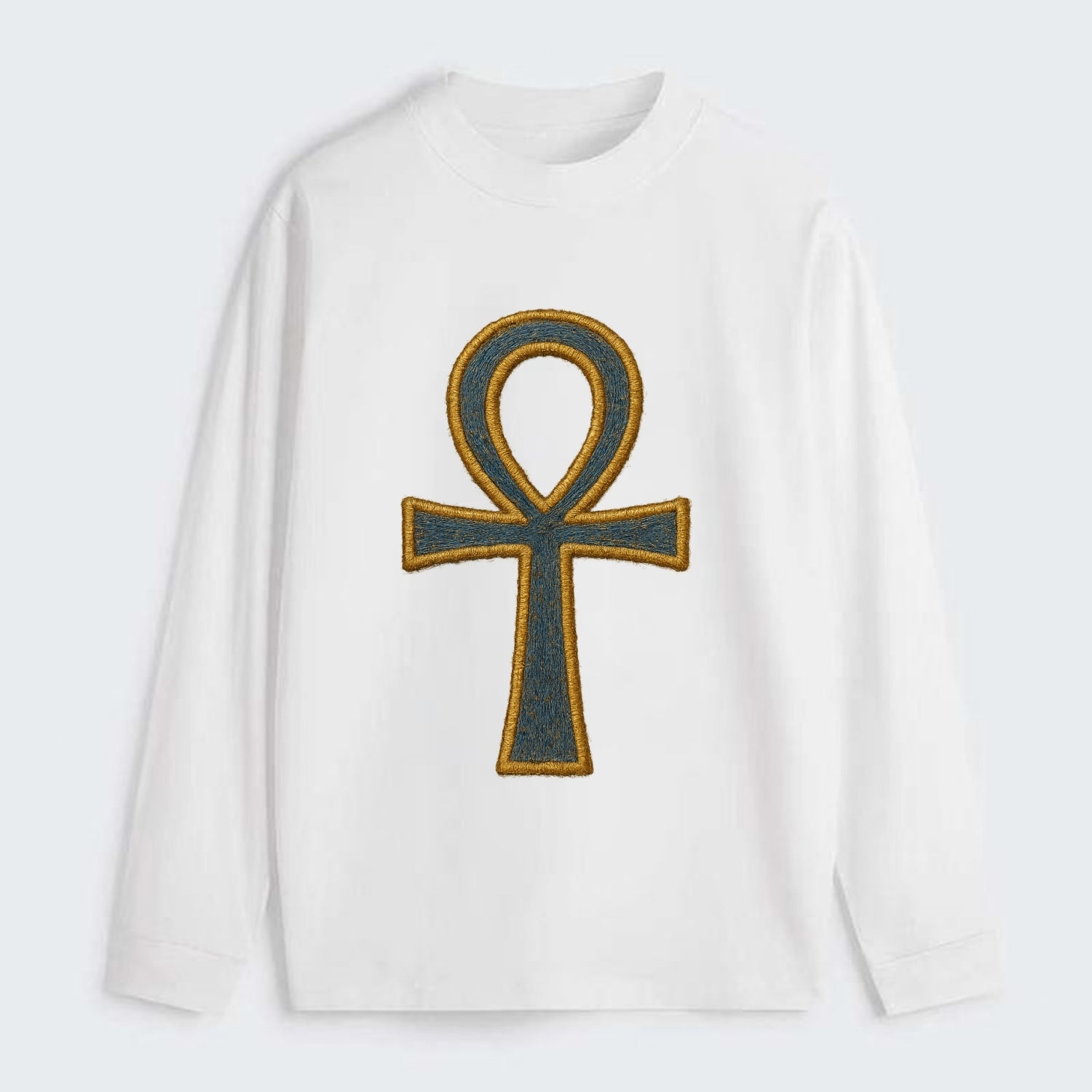 Ankh - Classic Long Sleeve Shirt - White