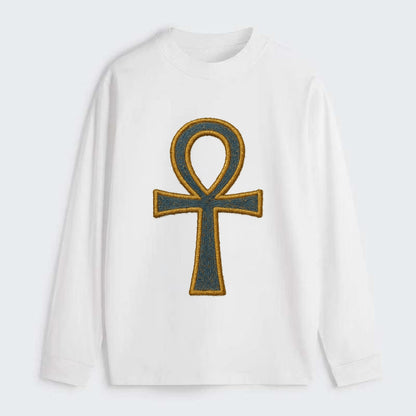 Ankh - Classic Long Sleeve Shirt - White