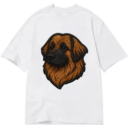Leonberger - Contemporary lion-mane desi - Classic T-shirt - White