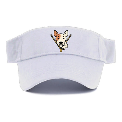 Bull Terrier - Visor - White