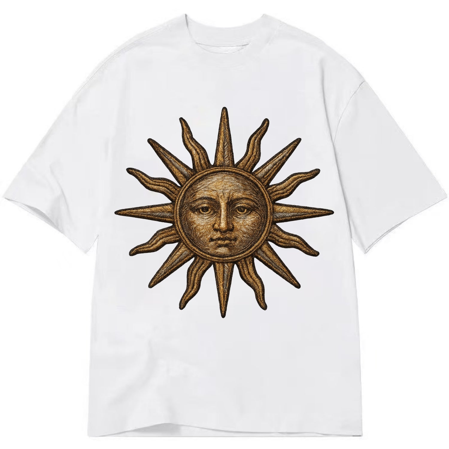 Sun Rays  - Classic T-shirt - White