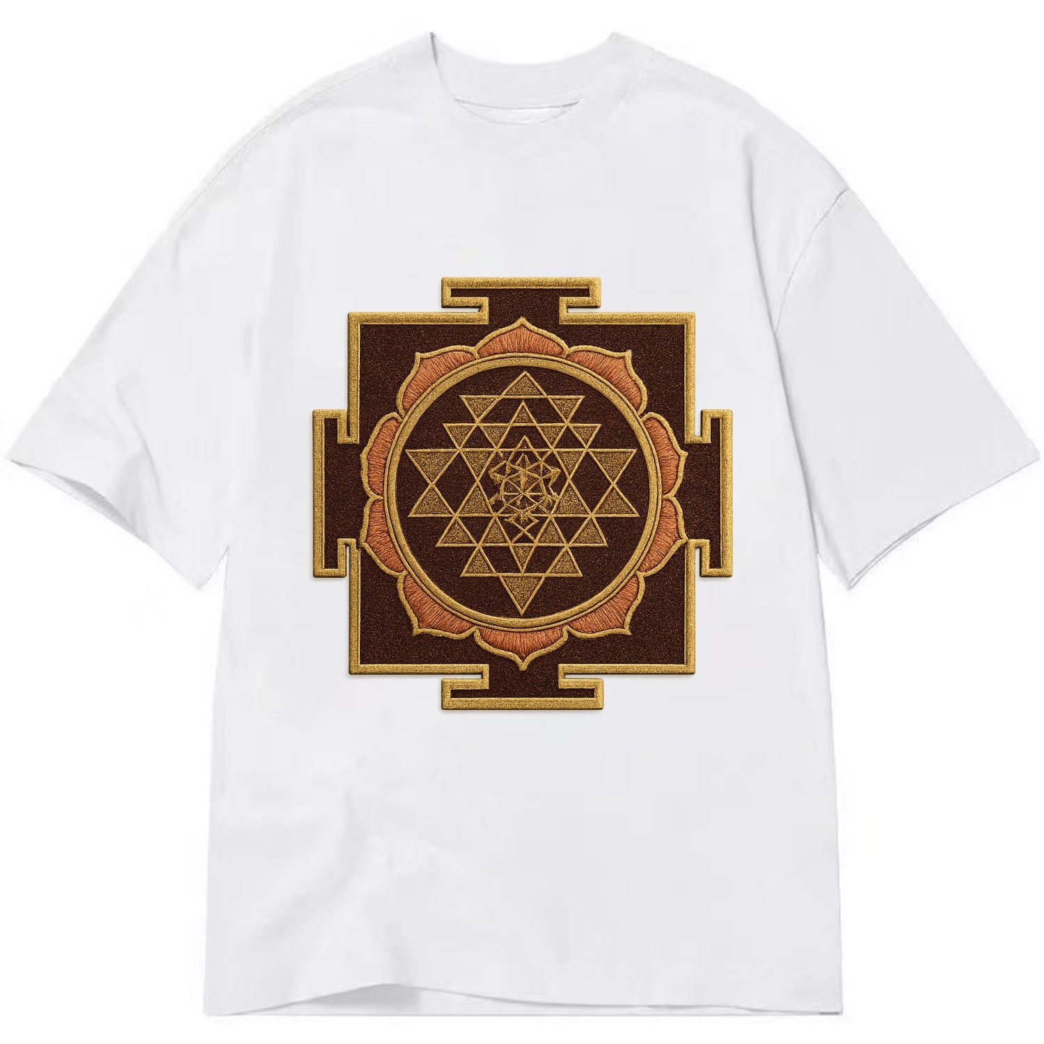 Sri Yantra  - Classic T-shirt - White