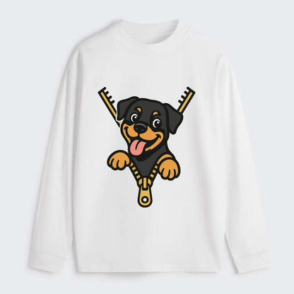 Rottweiler - Classic Long Sleeve Shirt - White