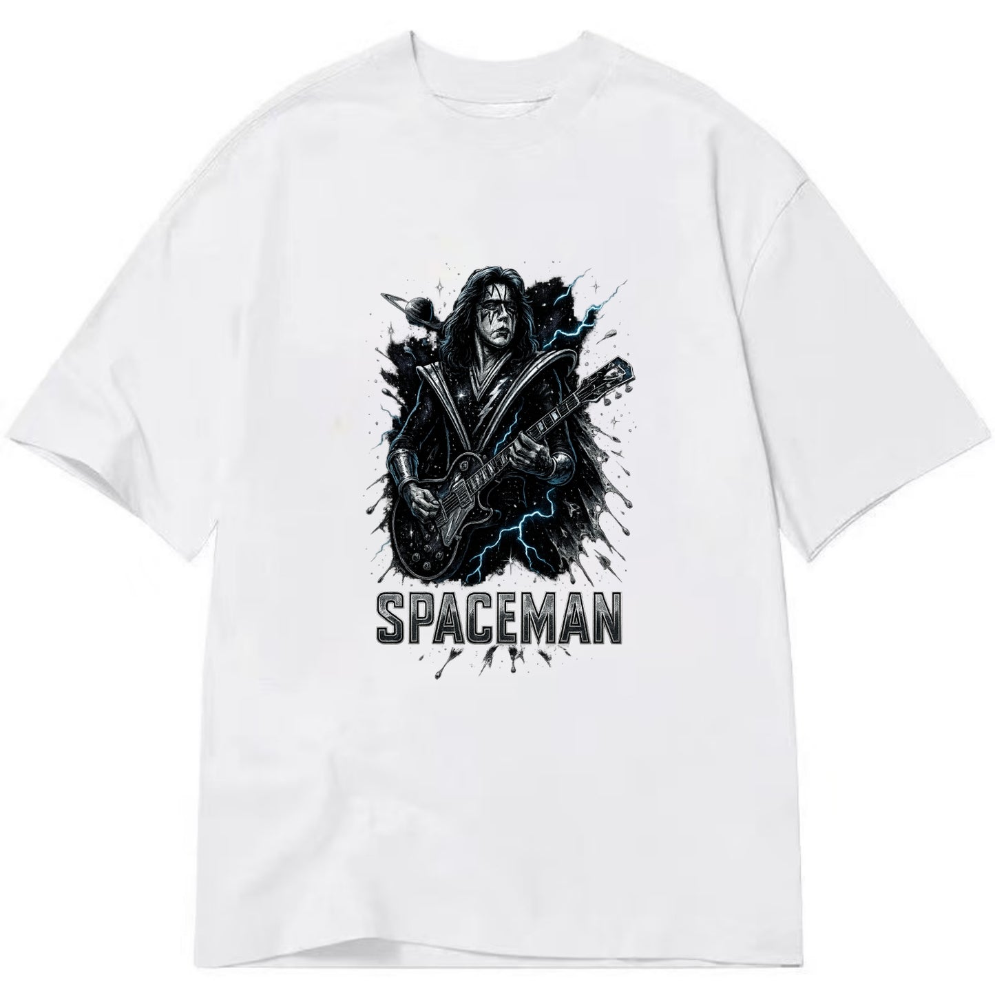 Silver Splash - Classic T-shirt - White