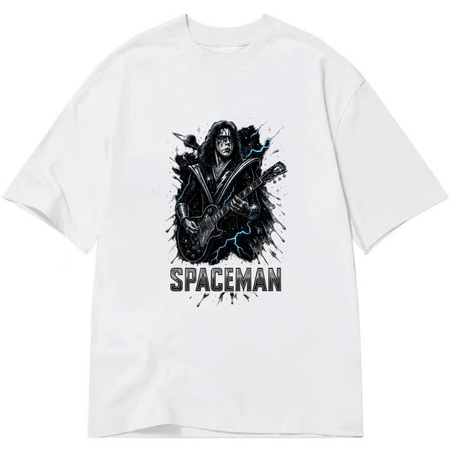 Silver Splash - Classic T-shirt - White