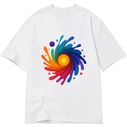 Big Bang Palette - Explosion of paint co - Classic T-shirt - White