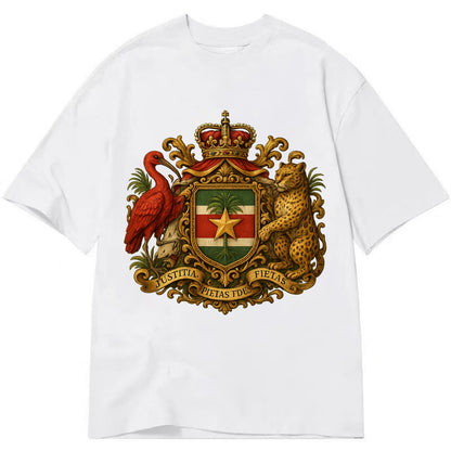 Suriname Star Emblem  - Classic T-shirt - White