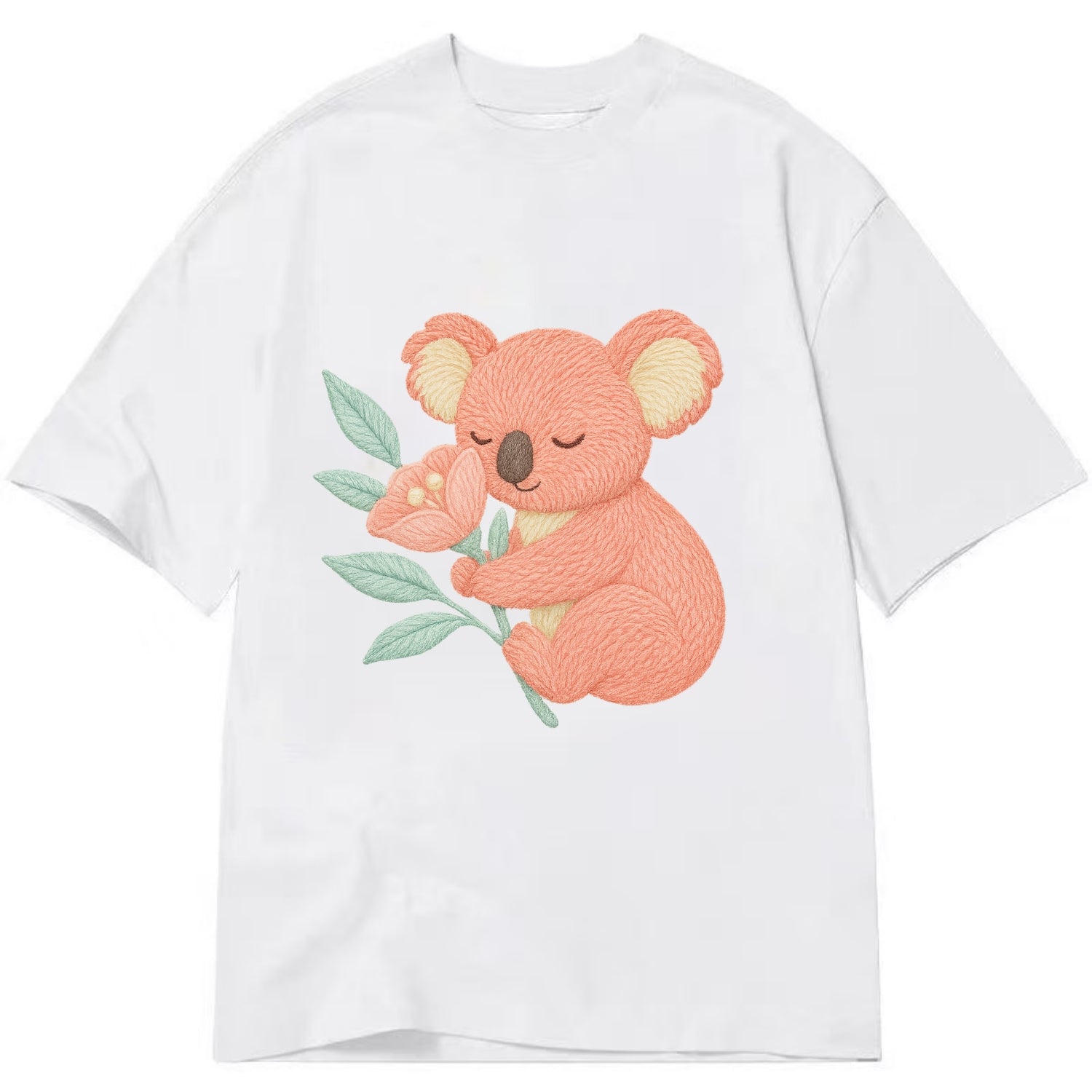 Coral Koala - Classic T-shirt - White