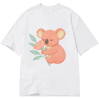 Coral Koala - Classic T-shirt - White