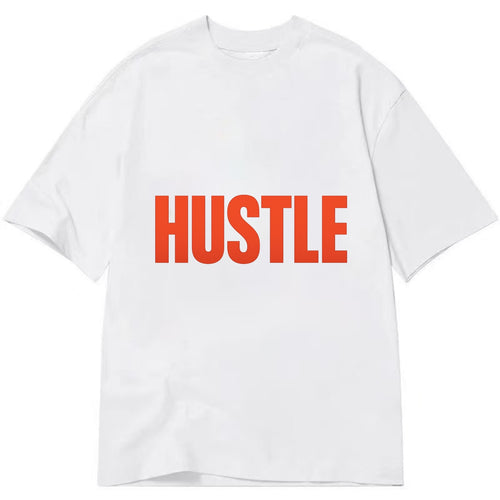 Bold typography design - HUSTLE - work hard, grind, chase dreams - Classic T-shirt