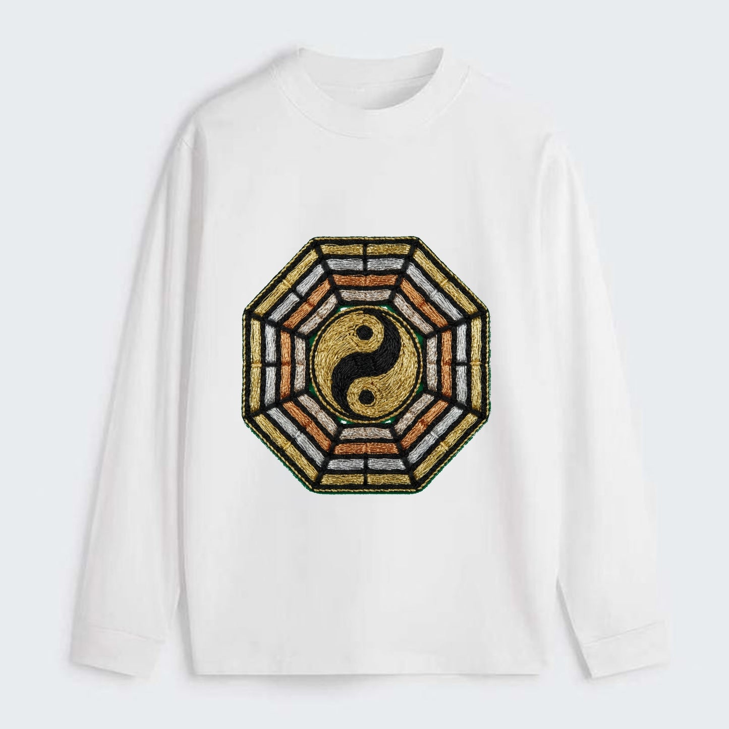 Bagua - Classic Long Sleeve Shirt - White