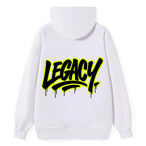 Bold typography design - LEGACY - what you leave behind, lasting impact - Classic Pullover Hoodie