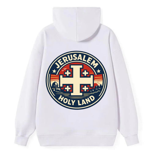 Heritage of the Cross - Classic Pullover Hoodie - White