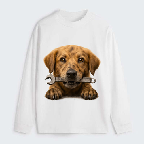 Mechanic Dog  - Classic Long Sleeve Shirt