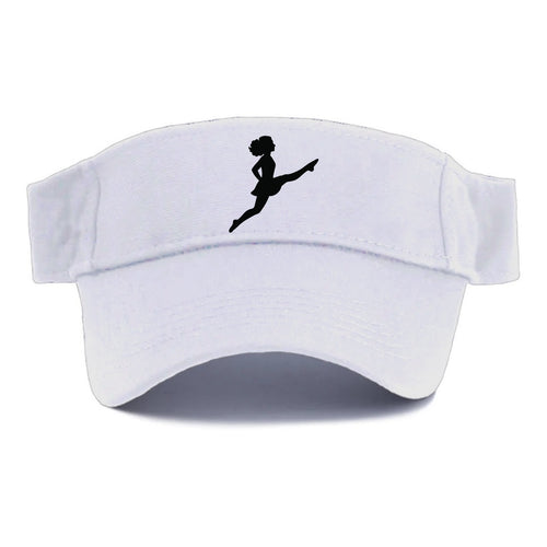 Irish step dancer Riverdance leap - Visor