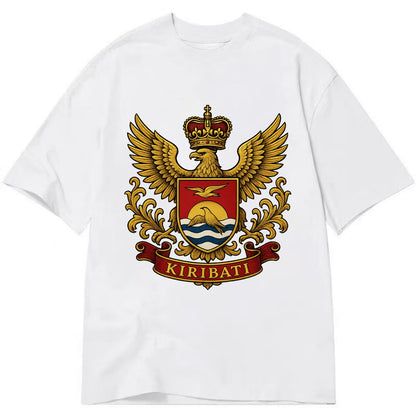Kiribati Heritage Badge  - Classic T-shirt - White