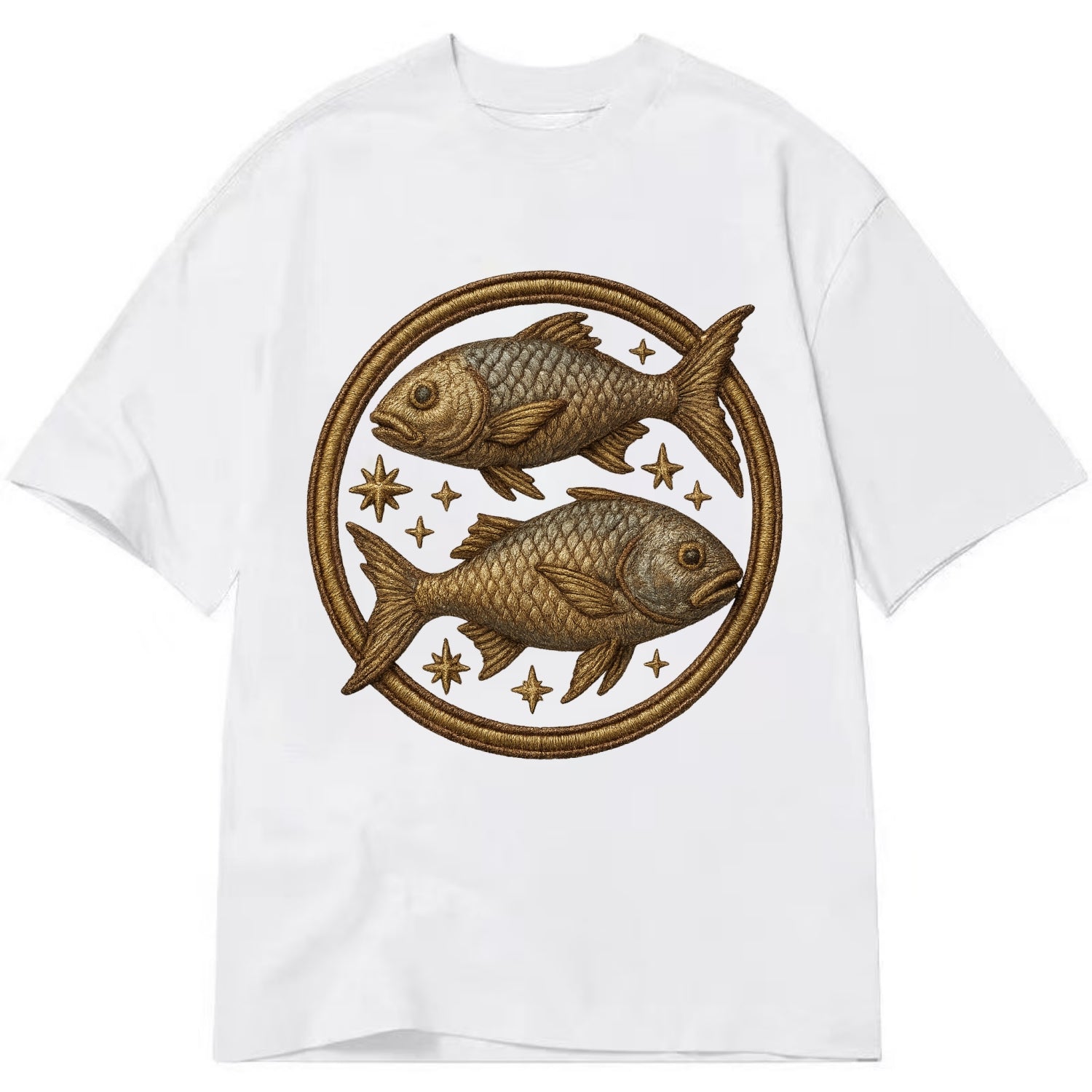 Pisces Fish  - Classic T-shirt - White