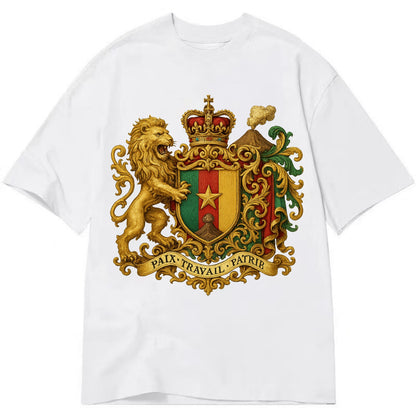 Cameroon Royal Logo  - Classic T-shirt - White