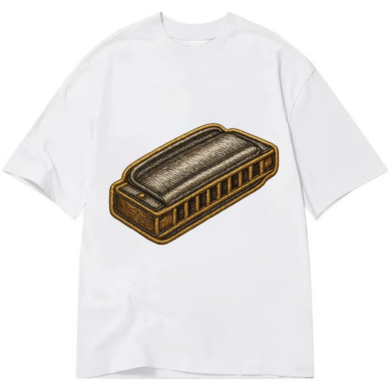 Harmonica  - Classic T-shirt - White
