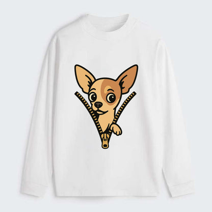 Chihuahua - Classic Long Sleeve Shirt - White