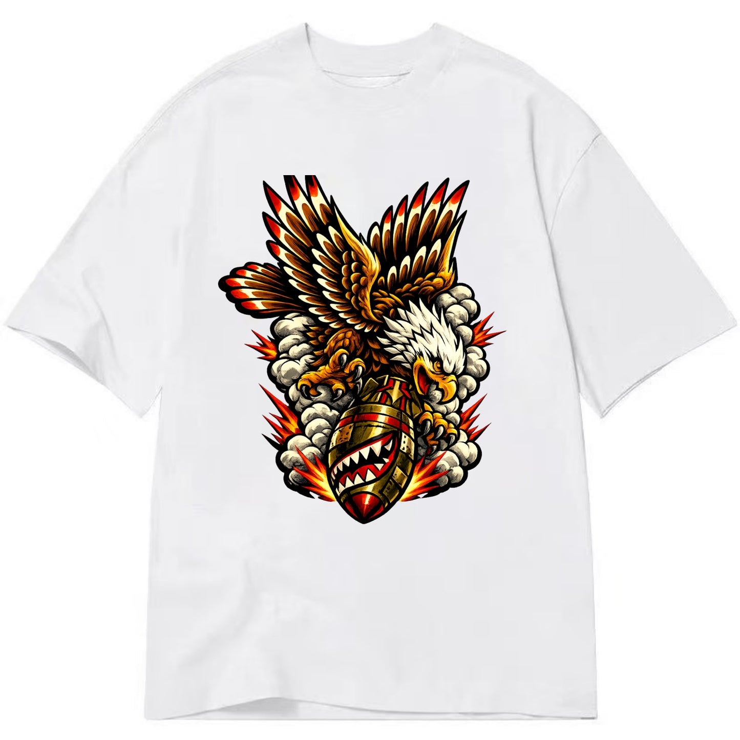 War Eagle Dive - Classic T-shirt - White