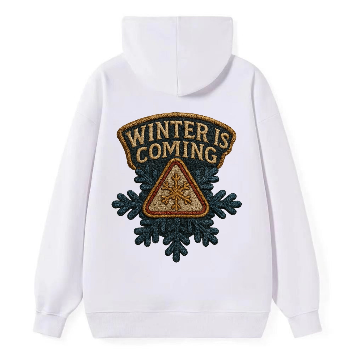 Winter Is Coming  - Classic Pullover Hoodie - White