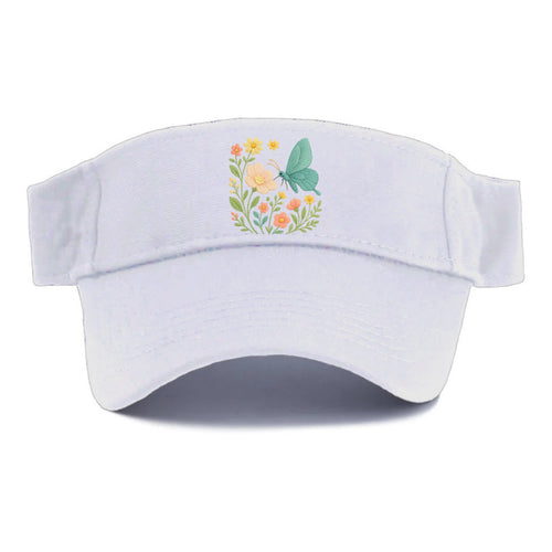 Mint Night Butterfly - Visor