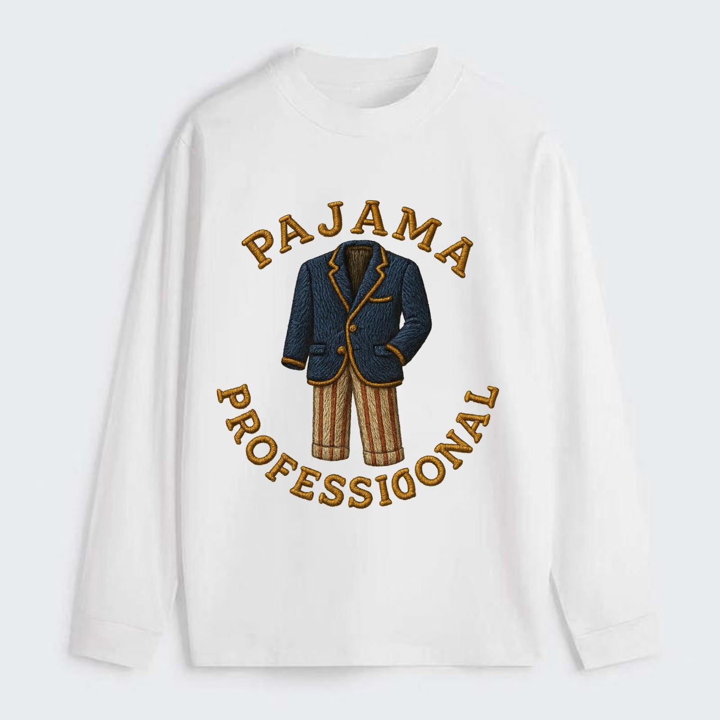 Pajama Professional  - Classic Long Sleeve Shirt - White