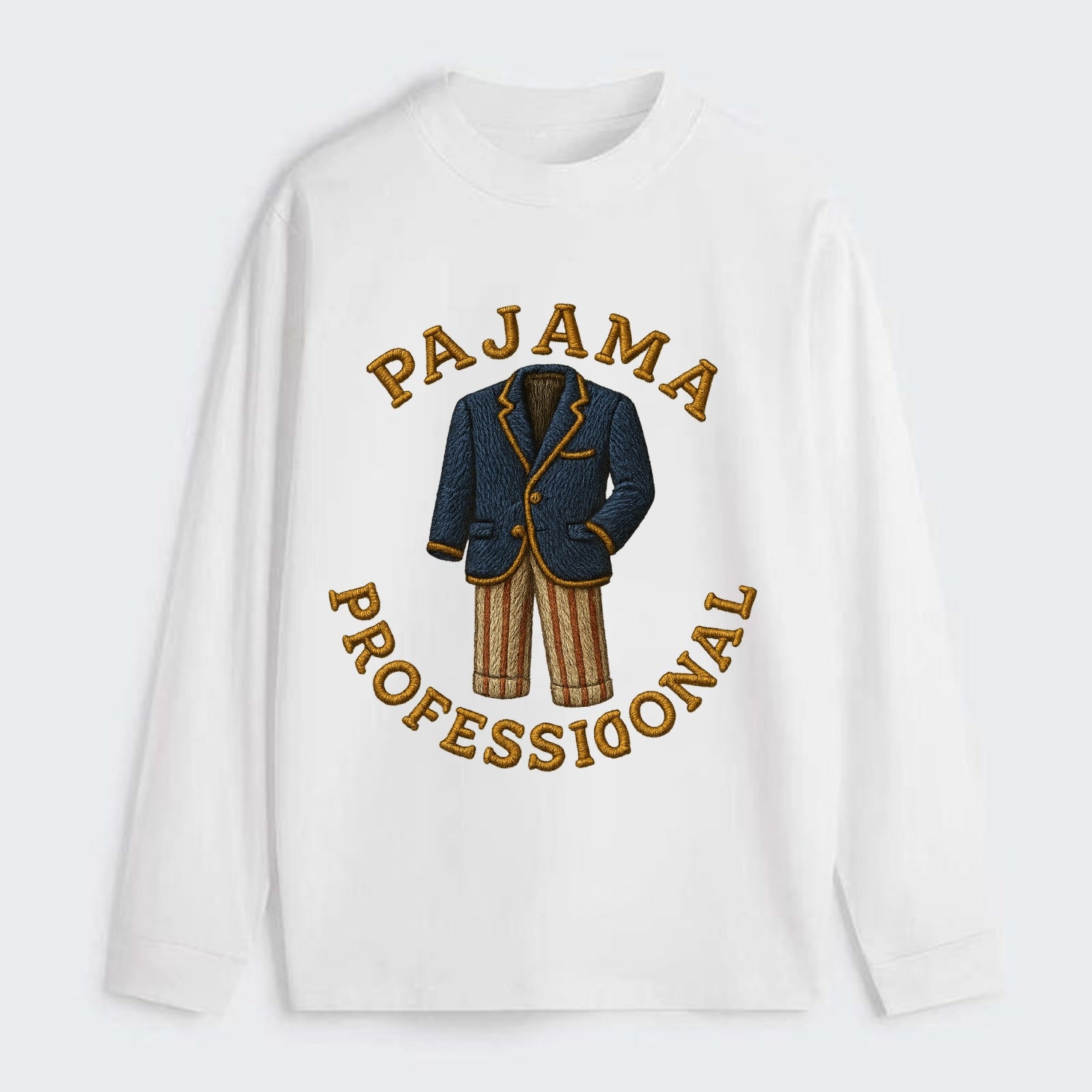 Pajama Professional  - Classic Long Sleeve Shirt - White