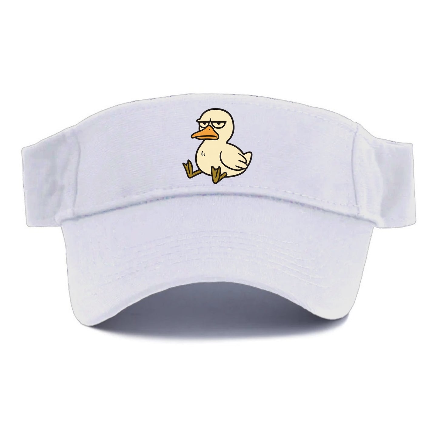 The Duck Judging Silently - Visor - White