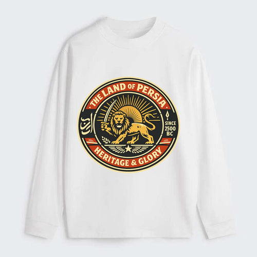 Iranian Heritage Emblem - Classic Long Sleeve Shirt
