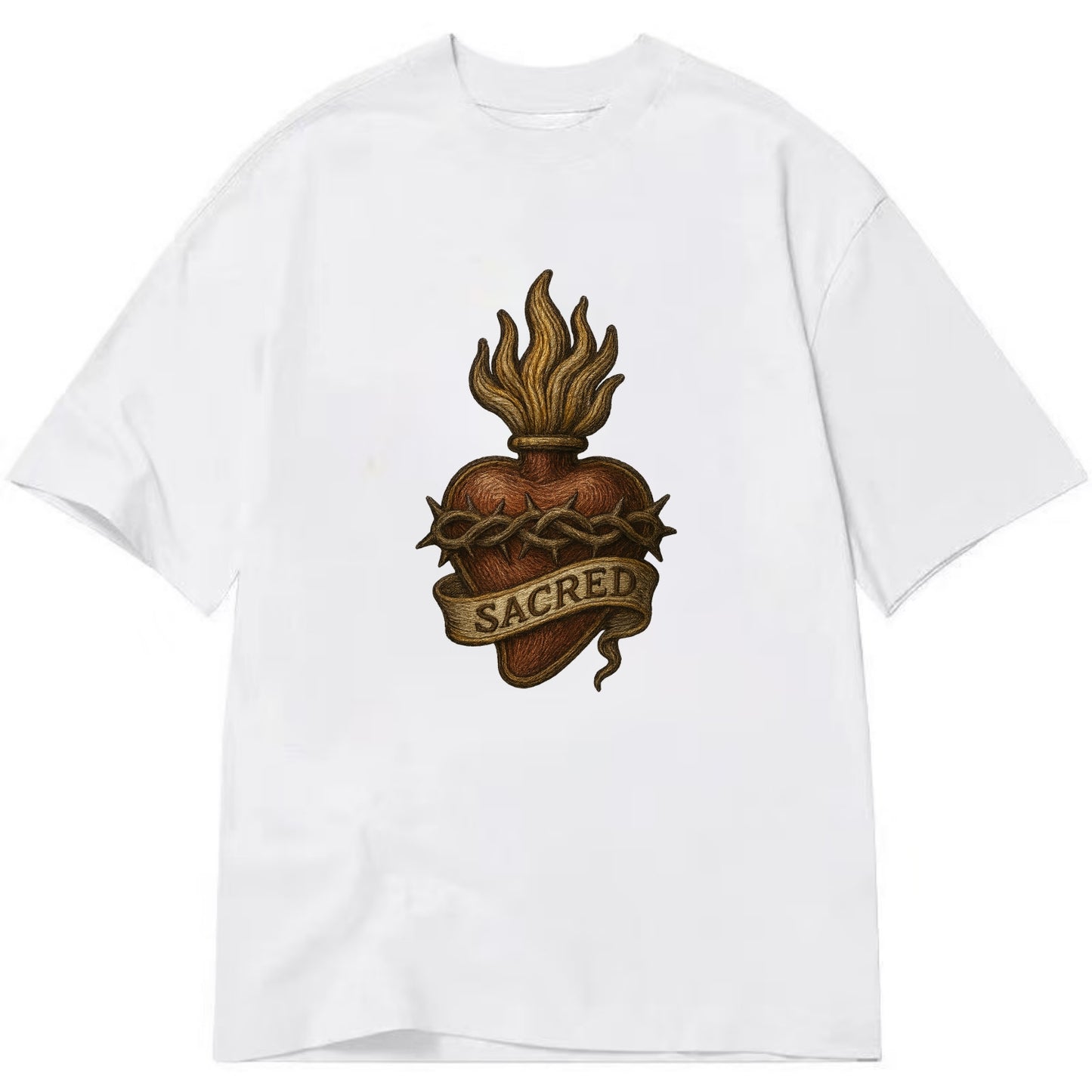 Sacred Heart  - Classic T-shirt - White