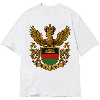 Malawi Royal Logo  - Classic T-shirt - White