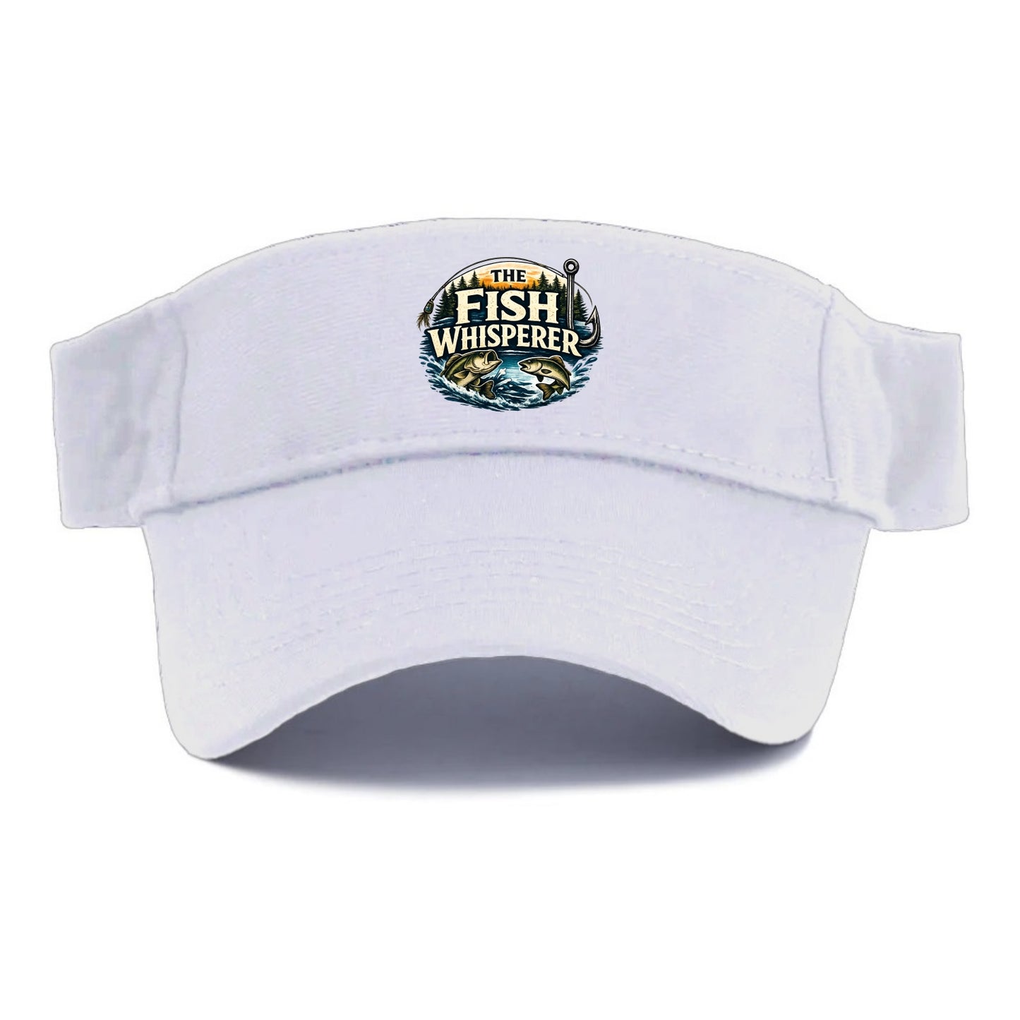 The Fish Whisperer - Visor - White