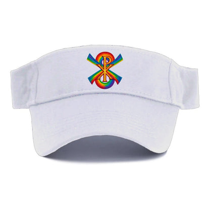 Chi Rho  - Visor - White