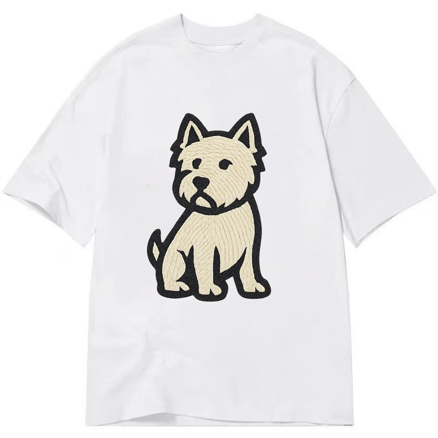 West Highland White Terrier - Alert stan Classic T-shirt - White