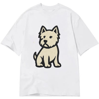 West Highland White Terrier - Alert stan Classic T-shirt - White