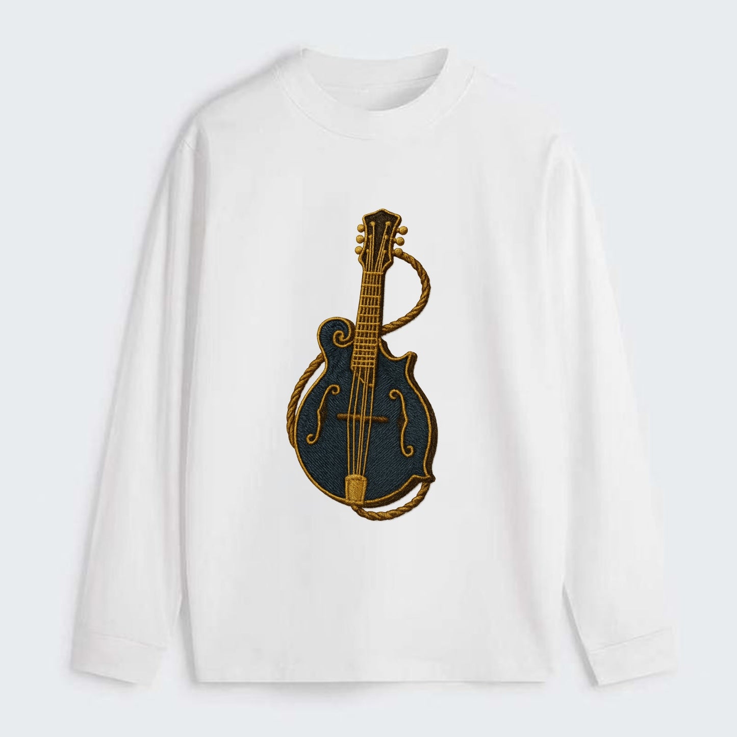 Mandolin  - Classic Long Sleeve Shirt - White