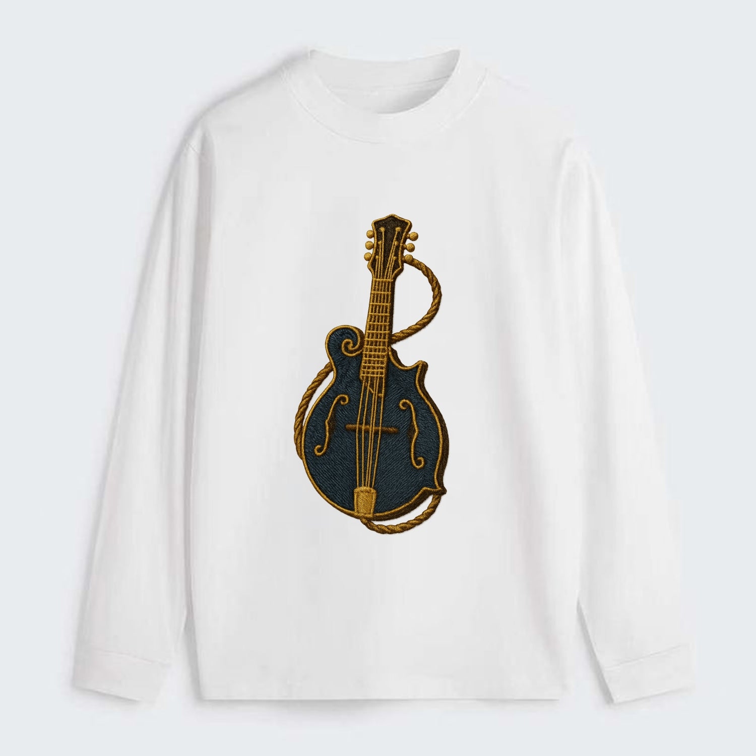 Mandolin  - Classic Long Sleeve Shirt - White
