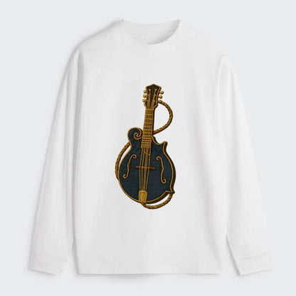 Mandolin  - Classic Long Sleeve Shirt - White