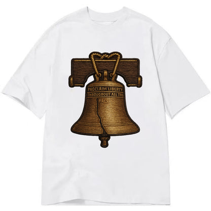 Liberty Bell  - Classic T-shirt - White