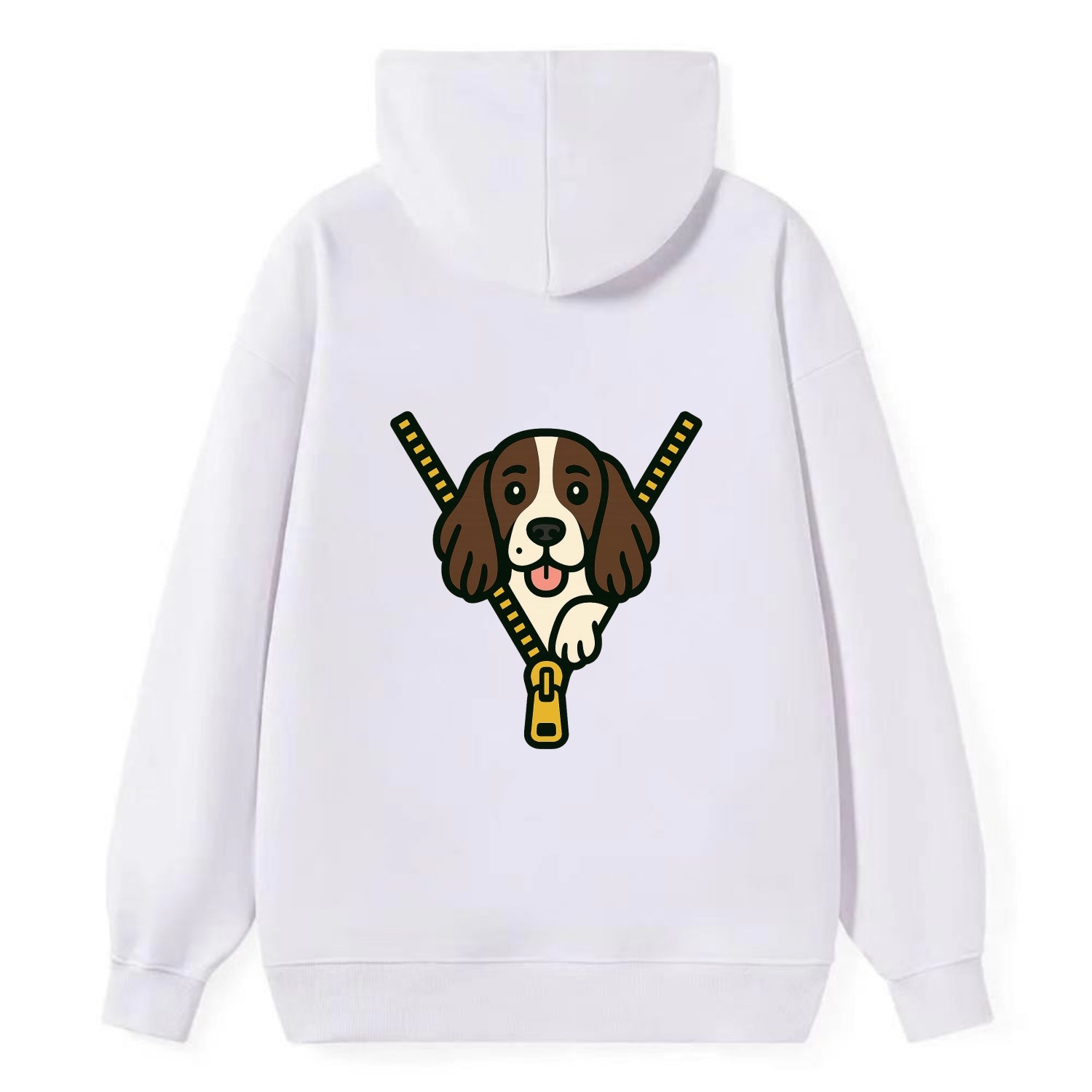 English Springer Spaniel - Classic Pullover Hoodie - White