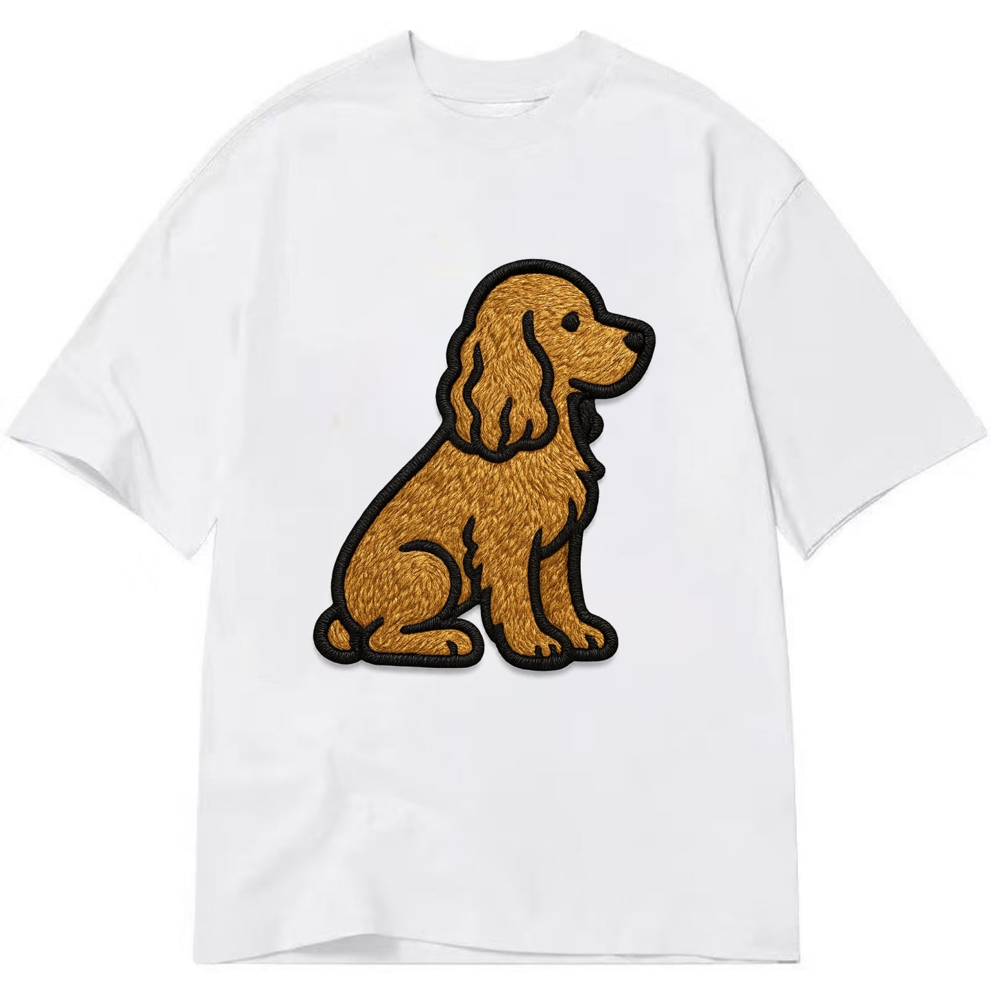 Cocker Spaniel - Contemporary spaniel de - Classic T-shirt - White