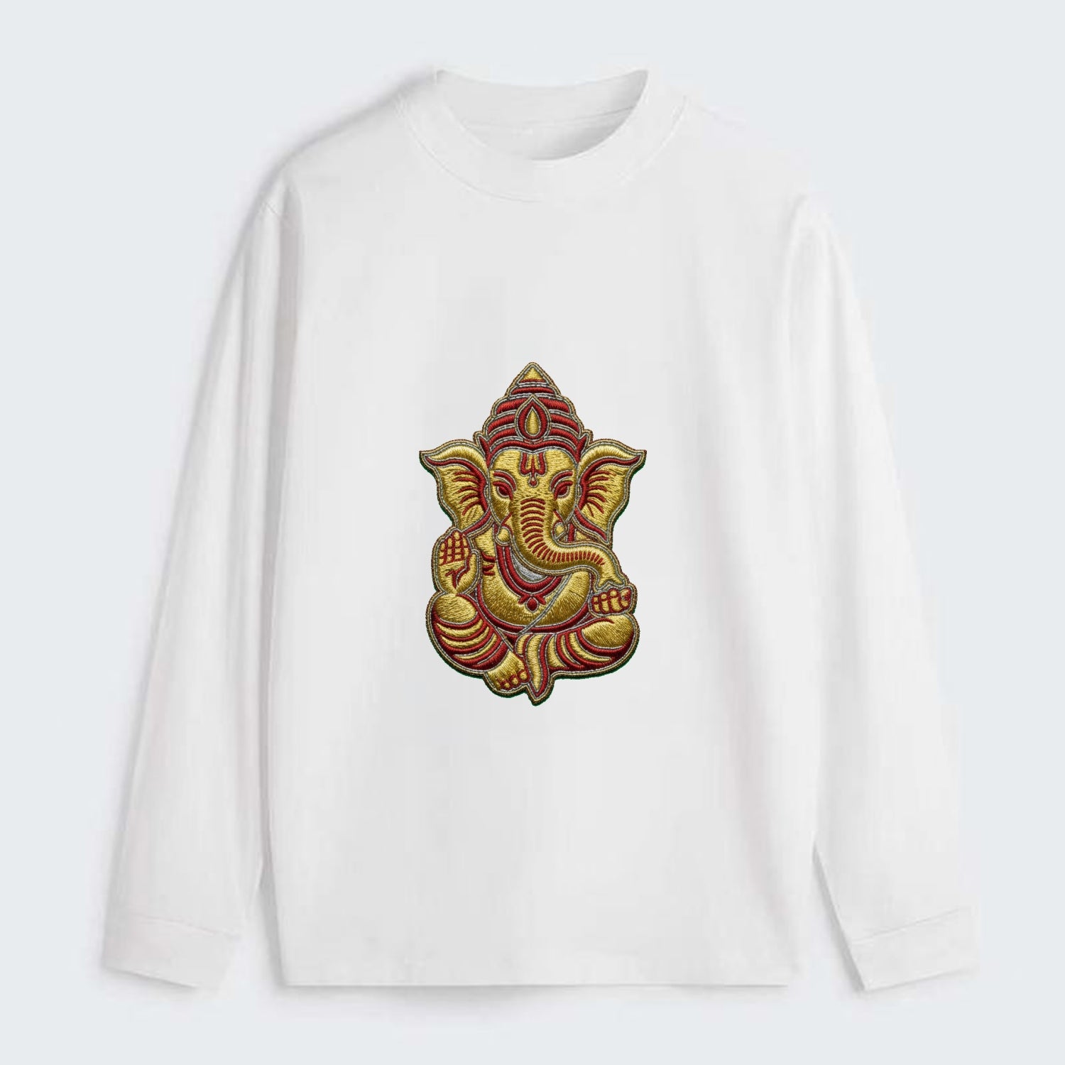 Ganesh - Classic Long Sleeve Shirt - White