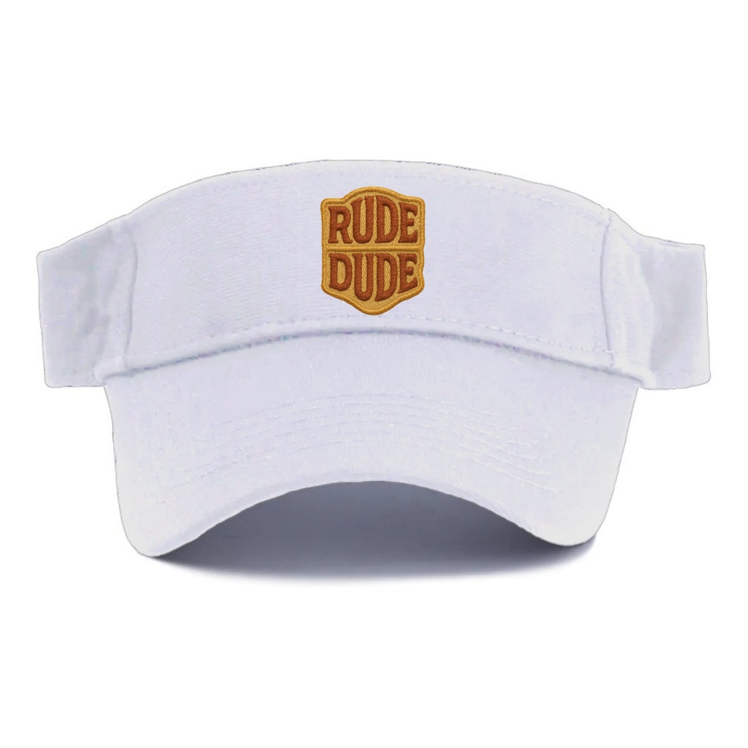 RUDE;DUDE ENERGY Surf Green Trucker - Visor - White