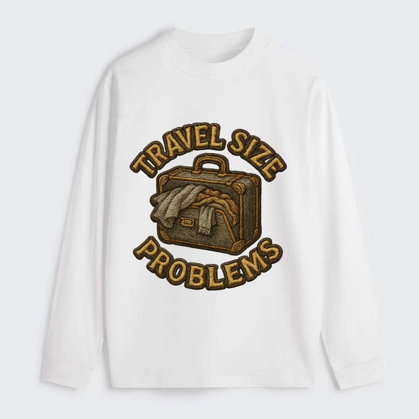 Travel Size Problems  - Classic Long Sleeve Shirt - White