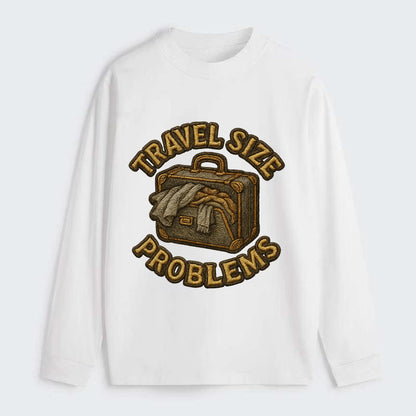 Travel Size Problems  - Classic Long Sleeve Shirt - White