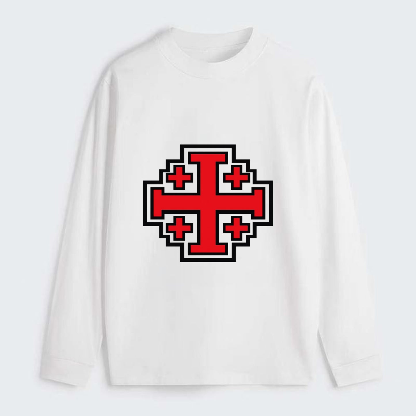 Heritage of Faith - Classic Long Sleeve Shirt - White