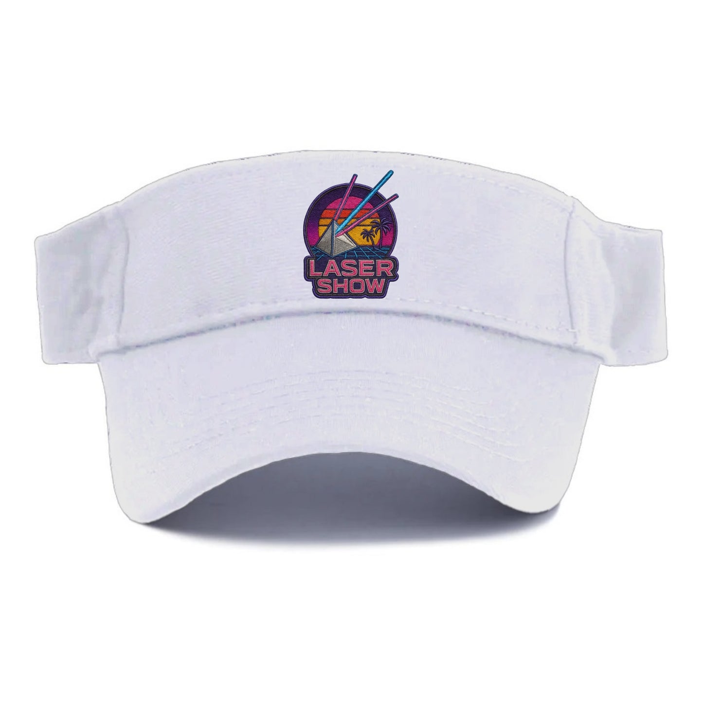 Laser Show - Visor - White
